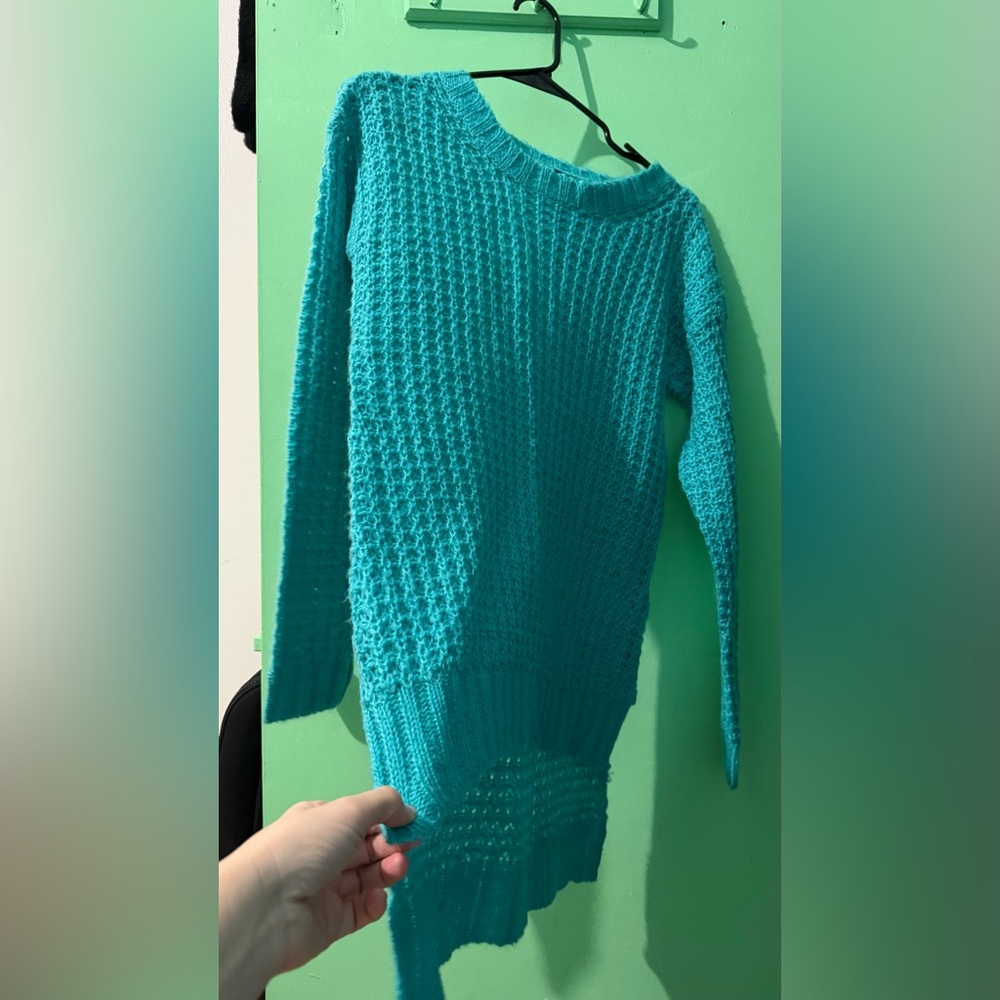 Knit sweater dress 💙🐬